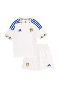 Fotbalové Dres Leeds United Dětské Domácí Oblečení 2025-26 Krátký Rukáv (+ trenýrky)